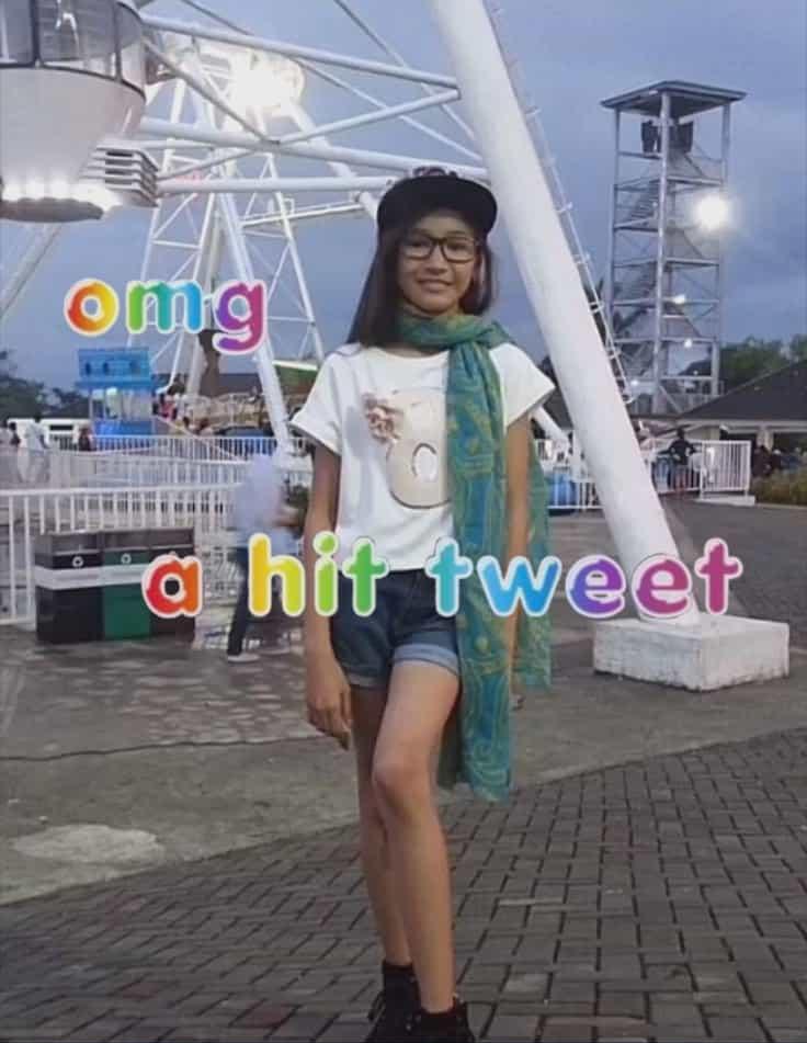 jhoanna omg a hit tweet